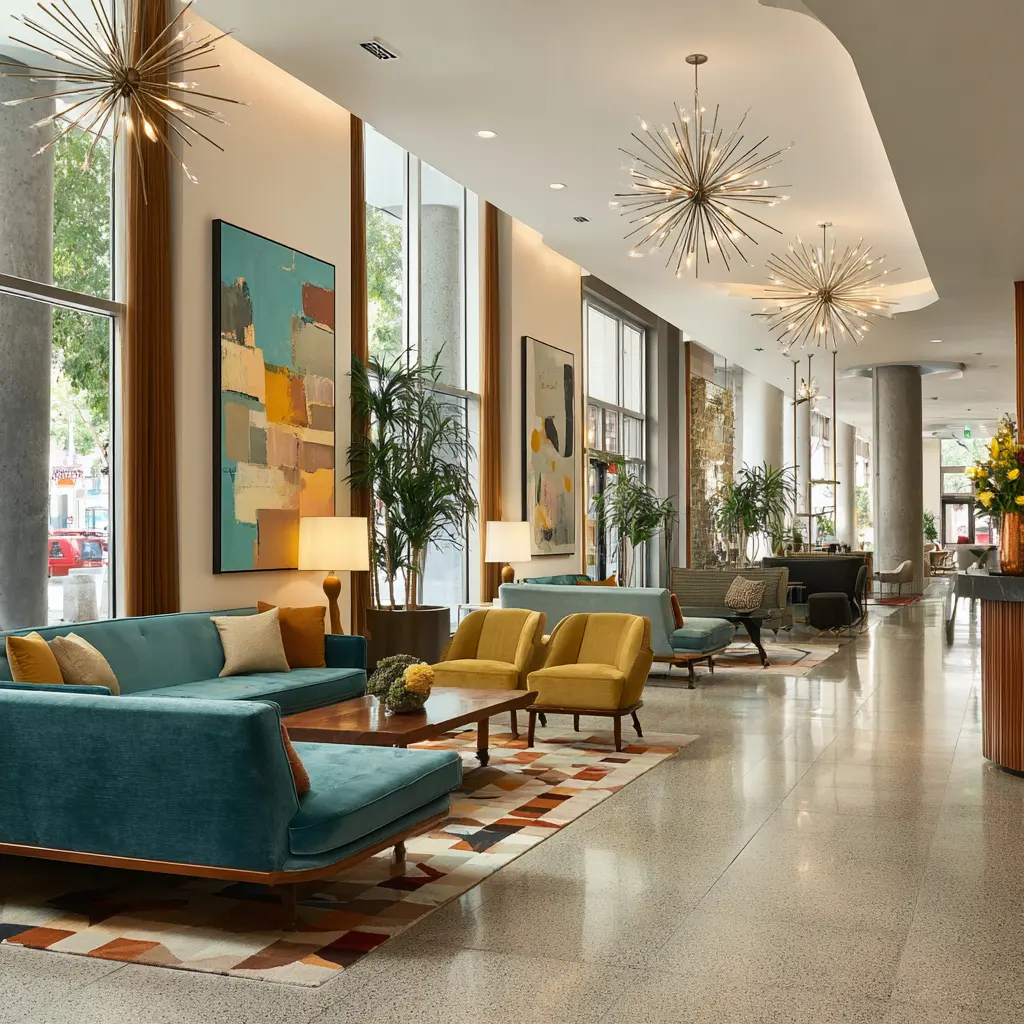 Hotel Lobby Sofas Handcrafted by Amish Artisans