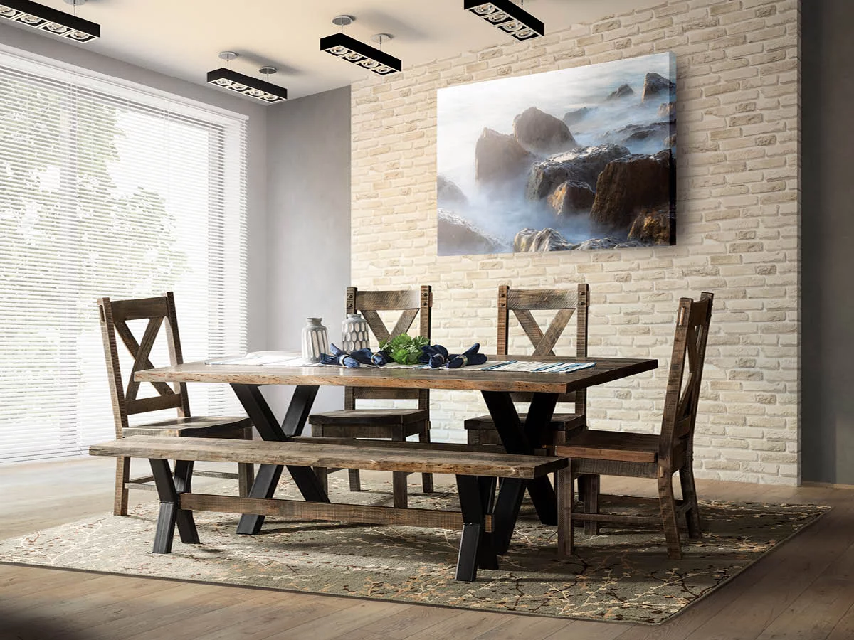 Eloy Modern Rustic Dining Set