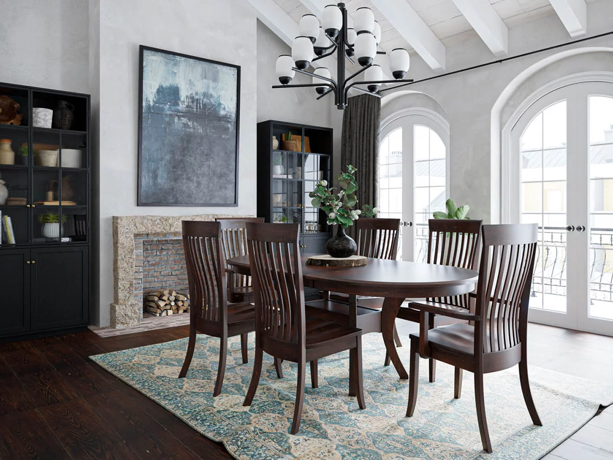 Knox County Transitional Dining Set