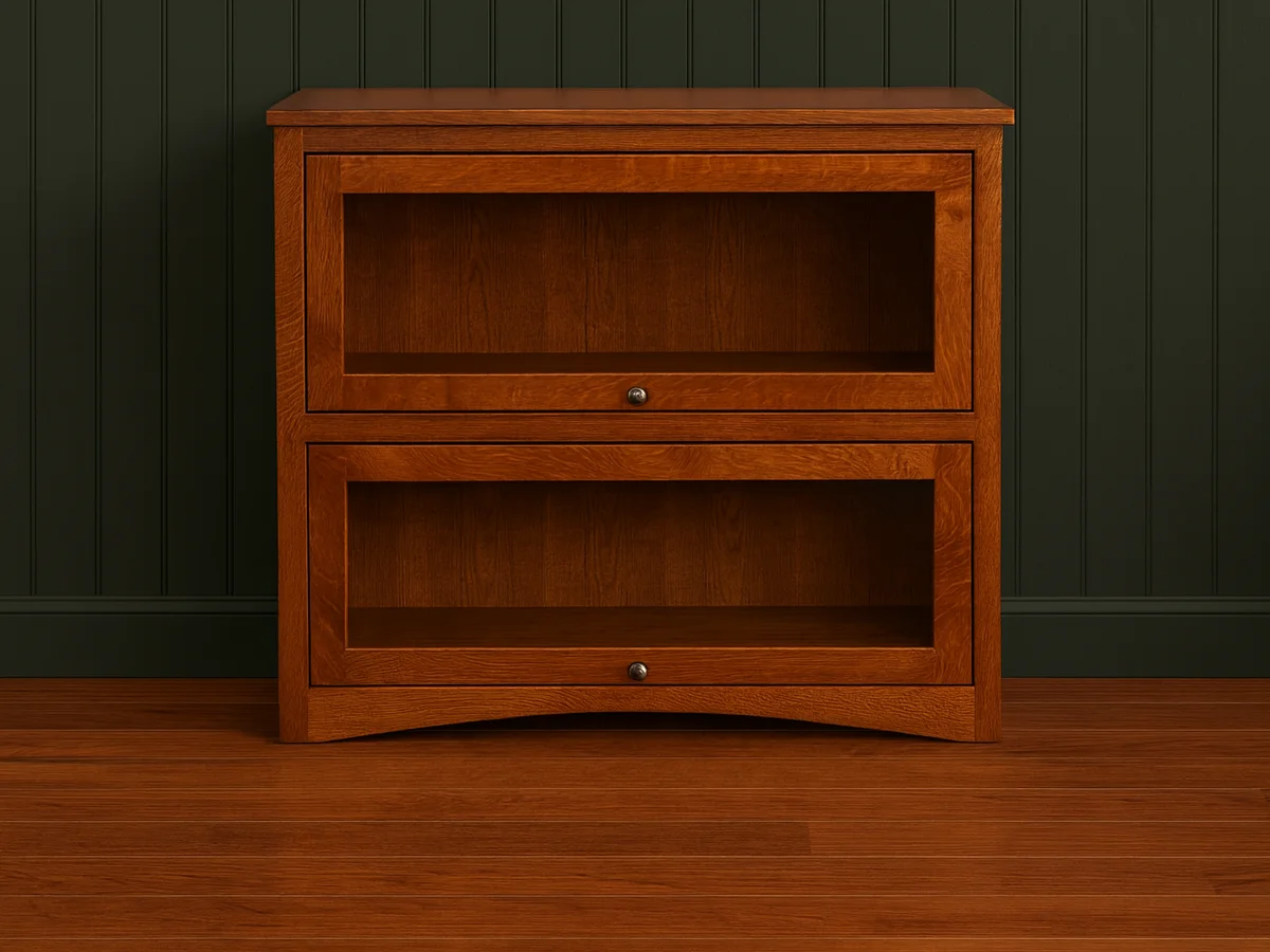 Montour Barrister Bookcase: 2-Door & Shelves