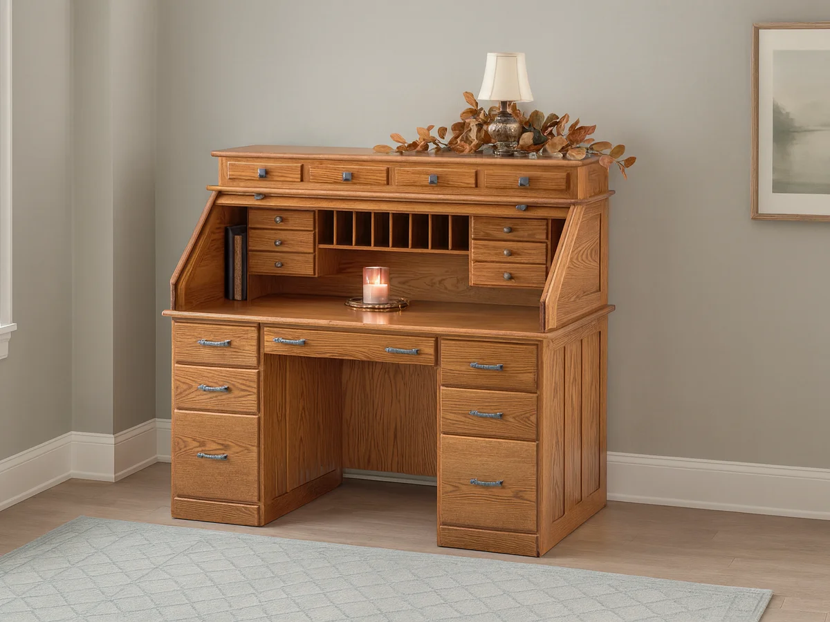 Postmaster’s Roll Top Desk