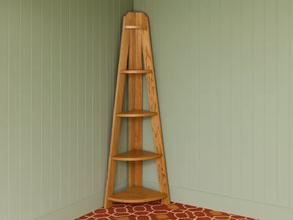 Henning Corner Bookshelf