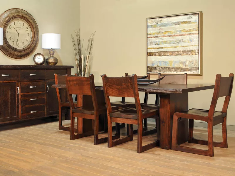 Arapaho Pass Live Edge Dining Set
