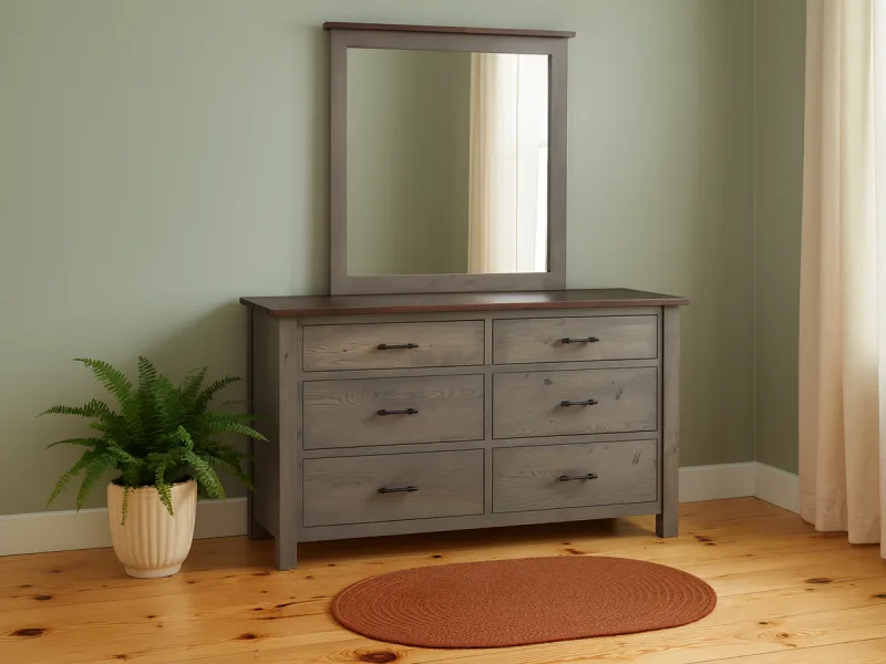 Bald Knob 6-Drawer Dresser