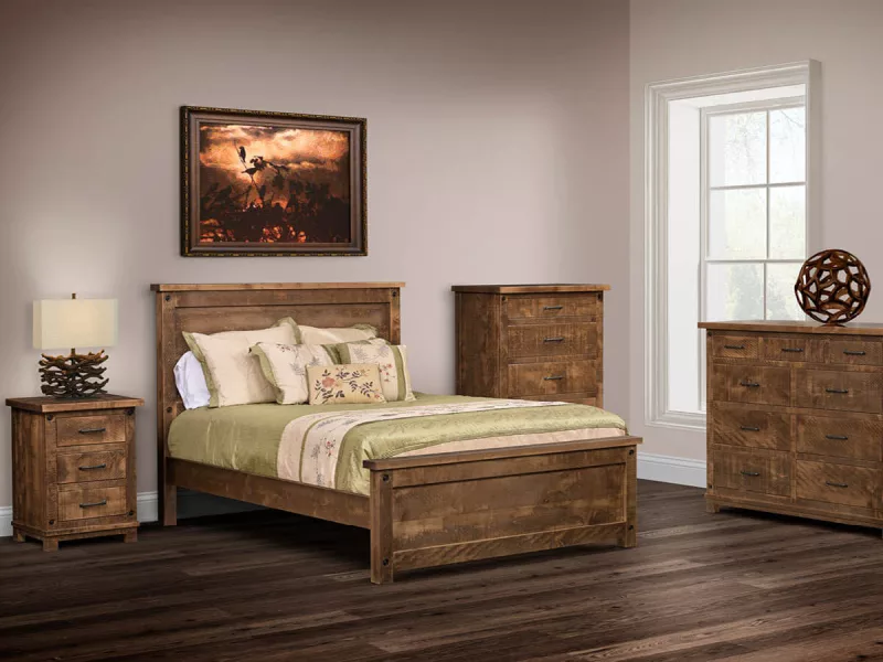Barksdale Rustic Bedroom Set
