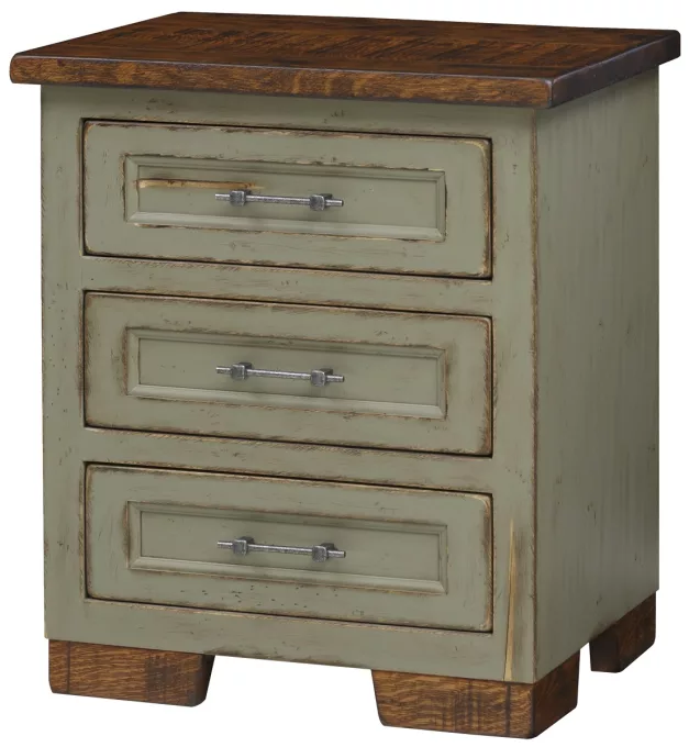 Calabasas 3-Drawer Bedside Table