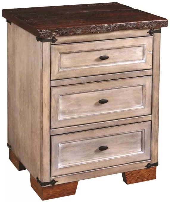 Druid Hills 3-Drawer Nightstand