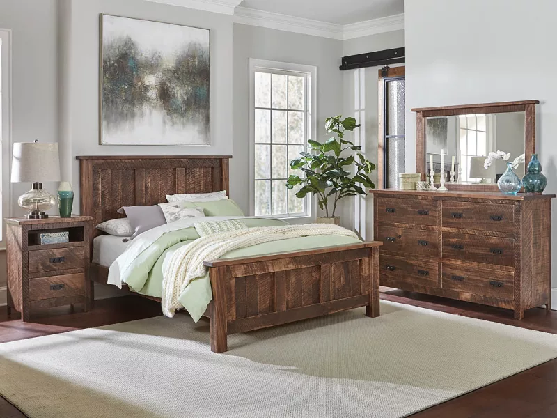 Elsmere Rustic Bedroom Set