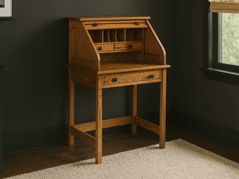 Esto Rolltop Writing Desk