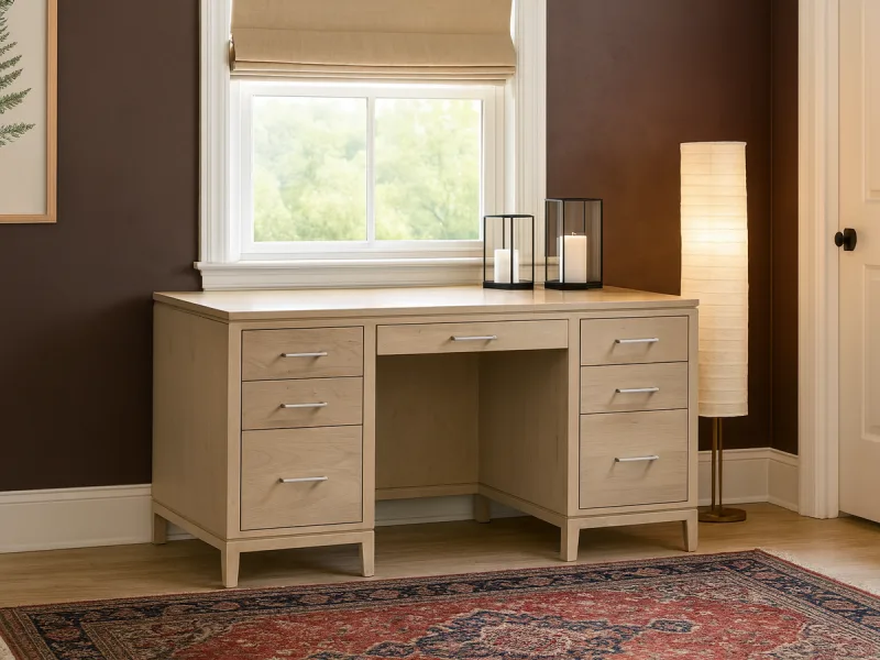 Etna Amish Executive Desk