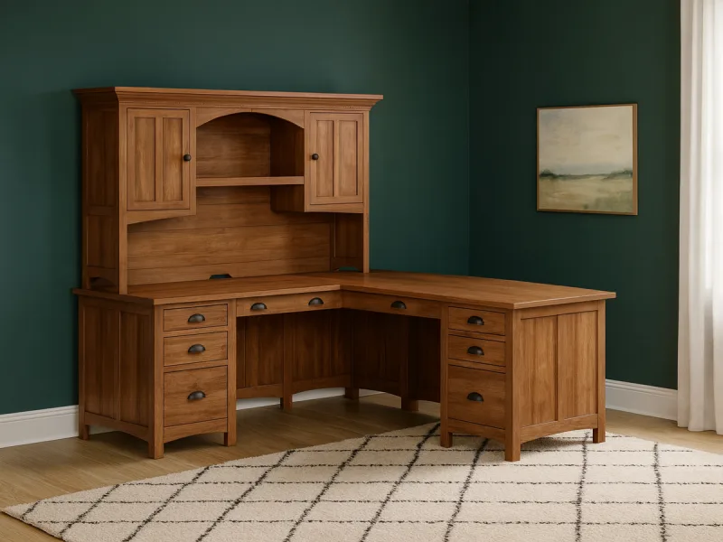 Farmington L-Shaped Desk