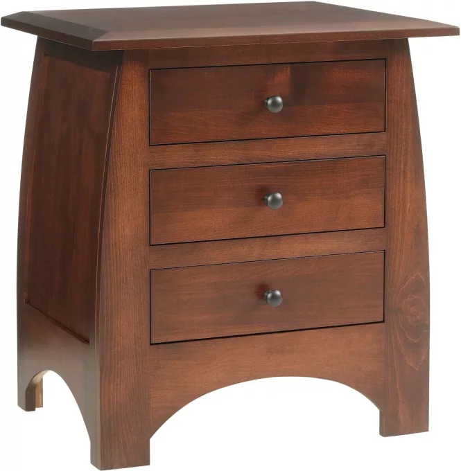 Garonne 3-Drawer Nightstand