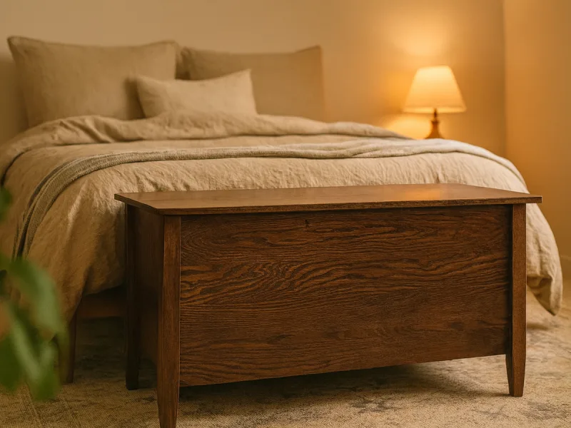 Luna Blanket Chest