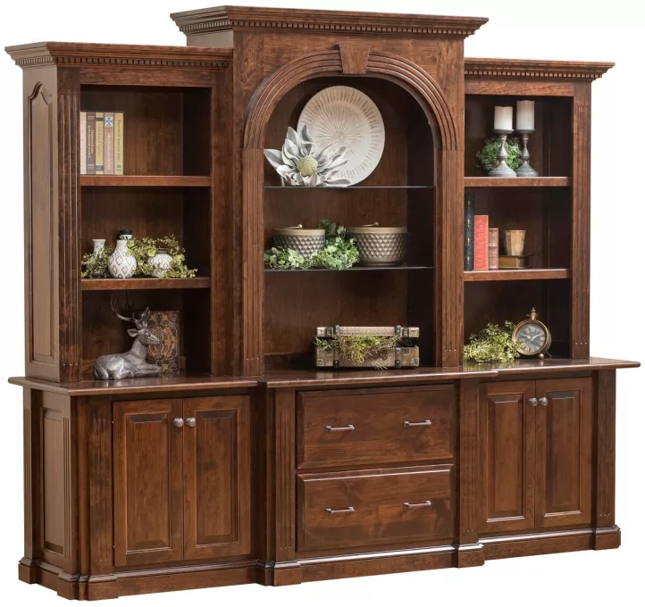 Montreal Credenza with Hutch