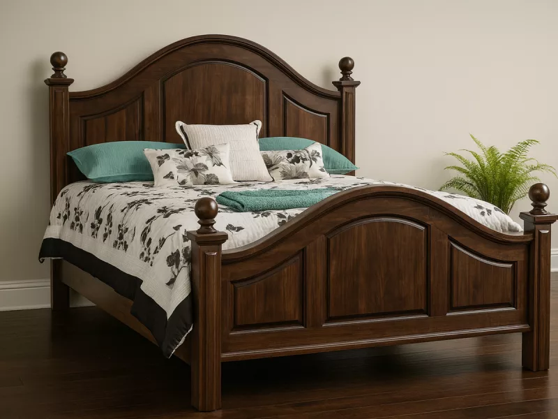 Natchez Arched Panel Bed