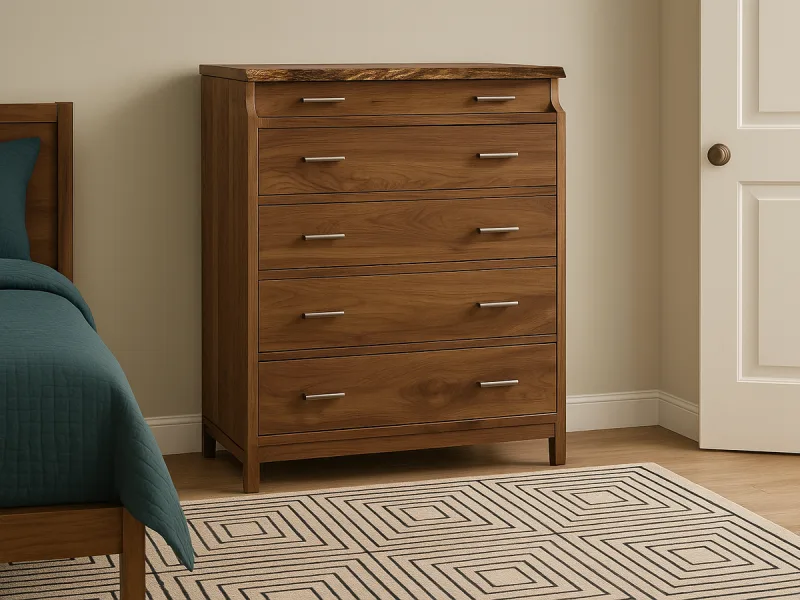 Nehalem Live Edge Chest of Drawers