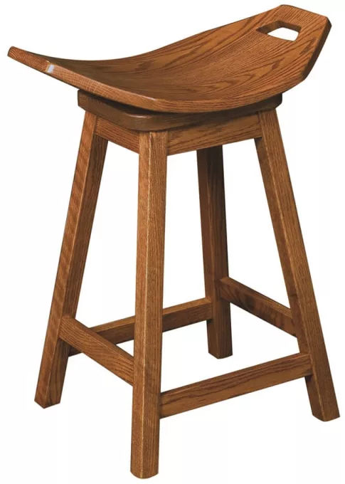 Newall Swivel Saddle Stool