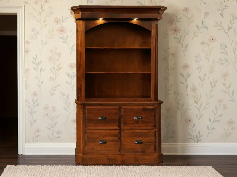 Rockville File Bookcase Cabinet