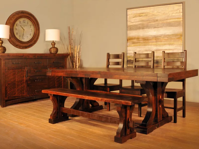 Widdicomb Rustic Dining Set