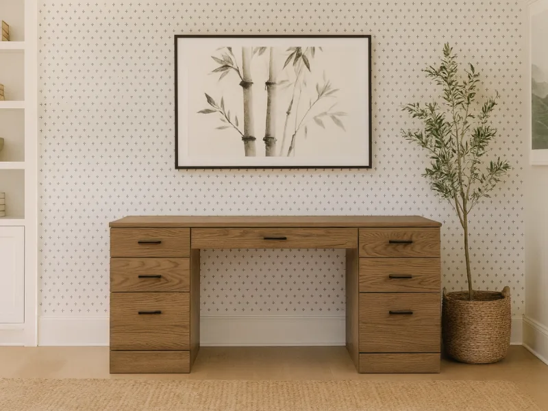 Winamac Double Pedestal Desk