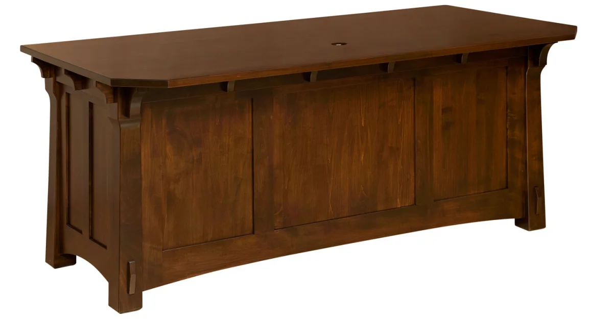 Augustana Executive Desk Back
