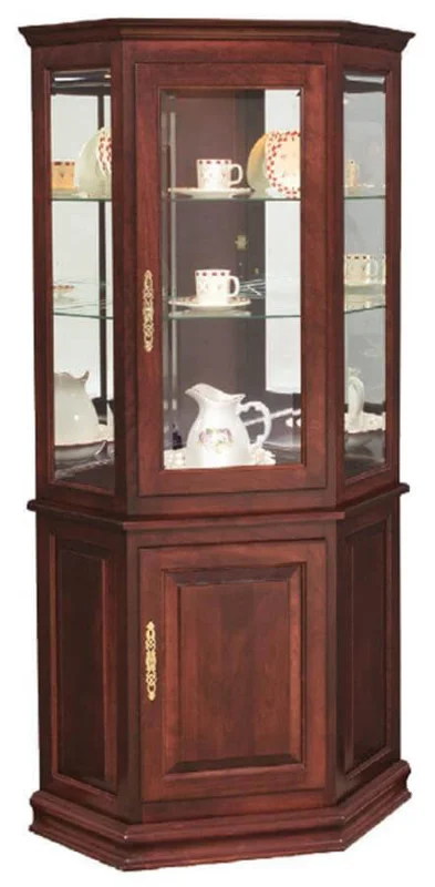Chartres Corner Curio Cabinet