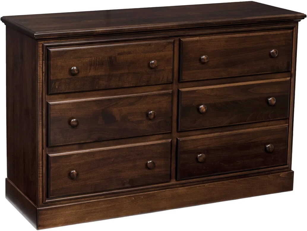 Geneva Child's Dresser in Brown Maple with Venezuelan Chocolate finish