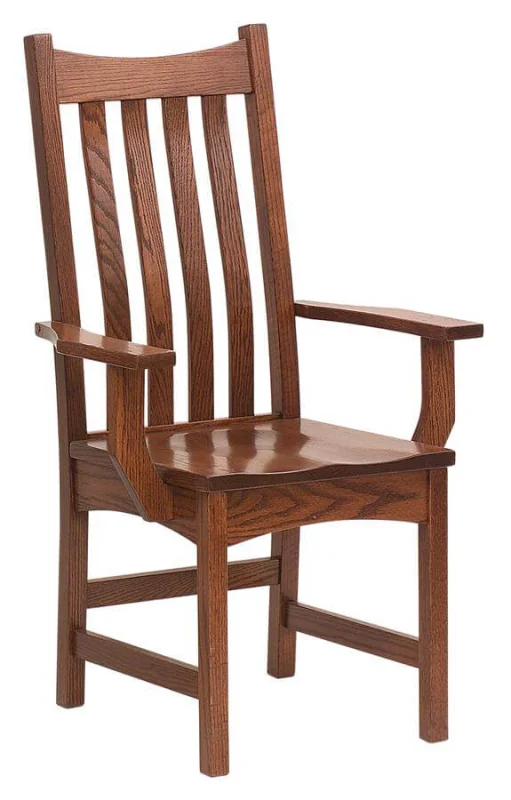 Omaha Mission Arm Chair