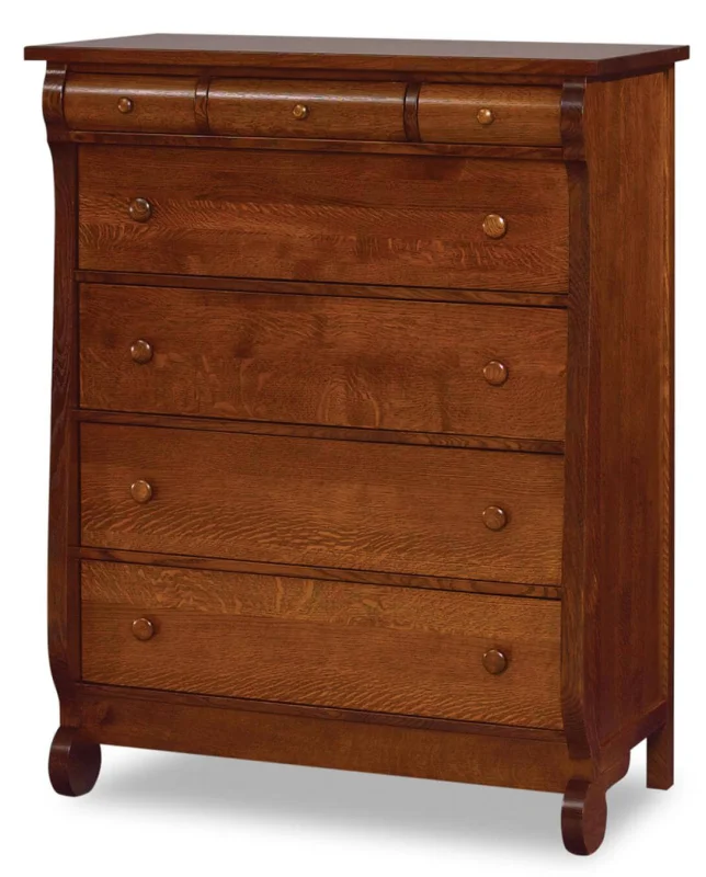 Victoria Sleigh Chest of Drawers