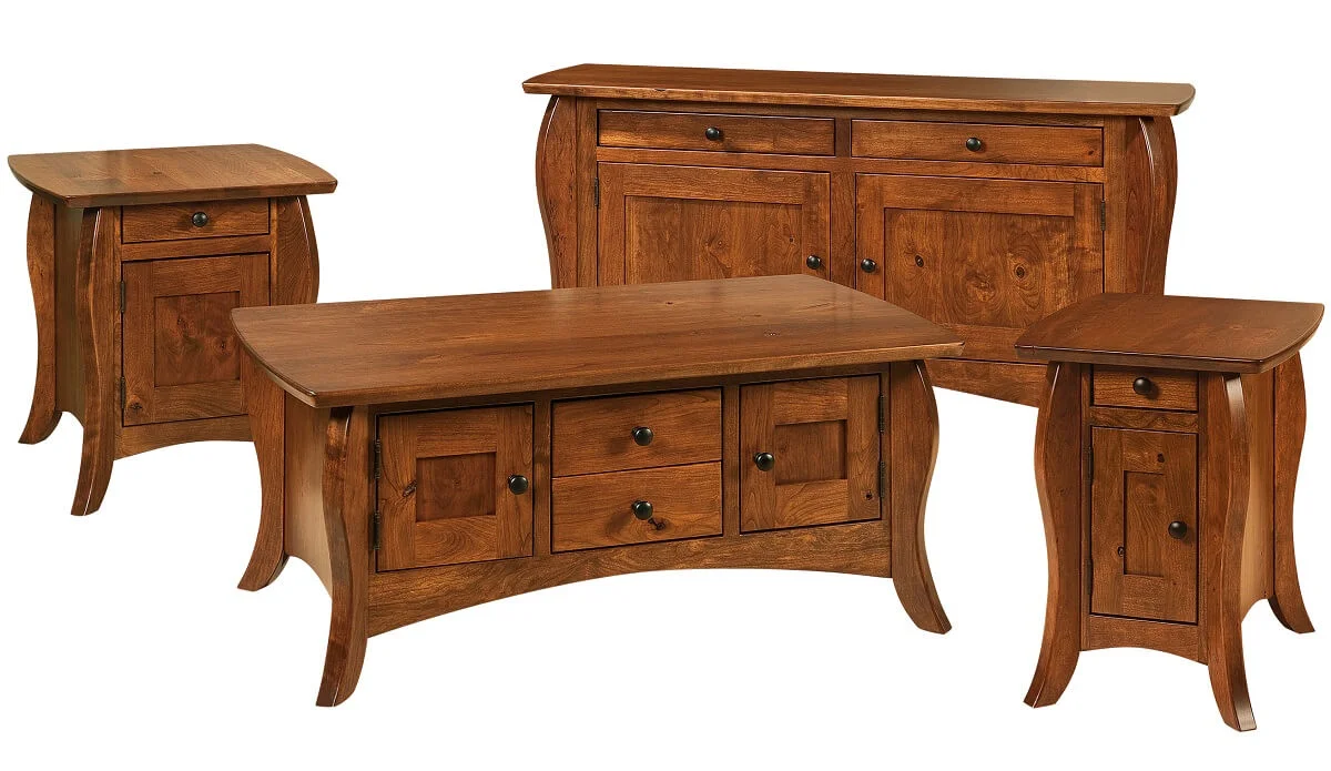 Amish Made Cabinet Occasional Tables