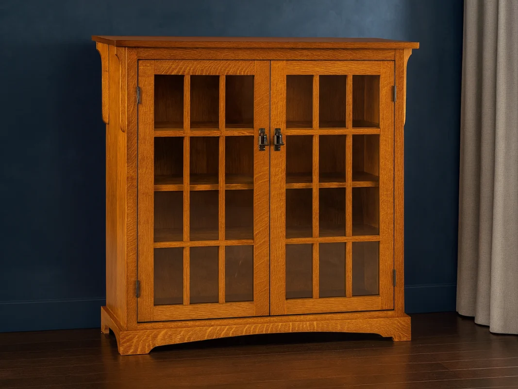 Agoura Hills 2-Door Bookcase