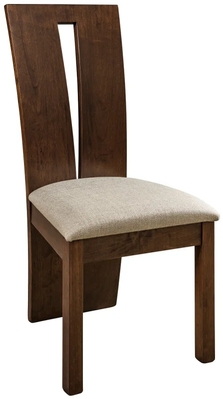 Modern Chair with Fabric Seat