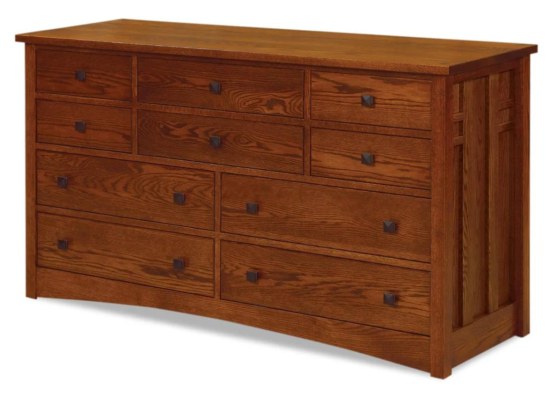 Alpine 10-Drawer Dresser
