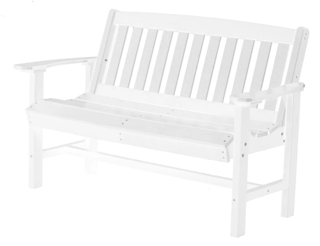 White Aniva Patio Bench