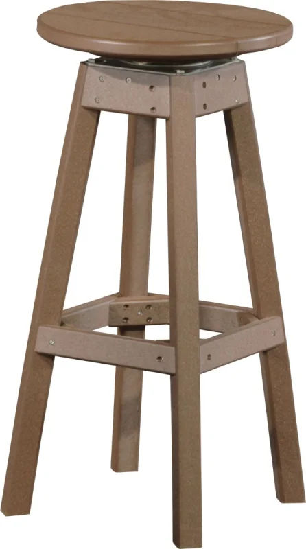Chestnut Brown Arashi Outdoor Bar Stool