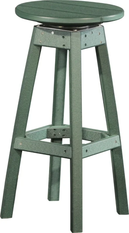 Green Arashi Outdoor Bar Stool
