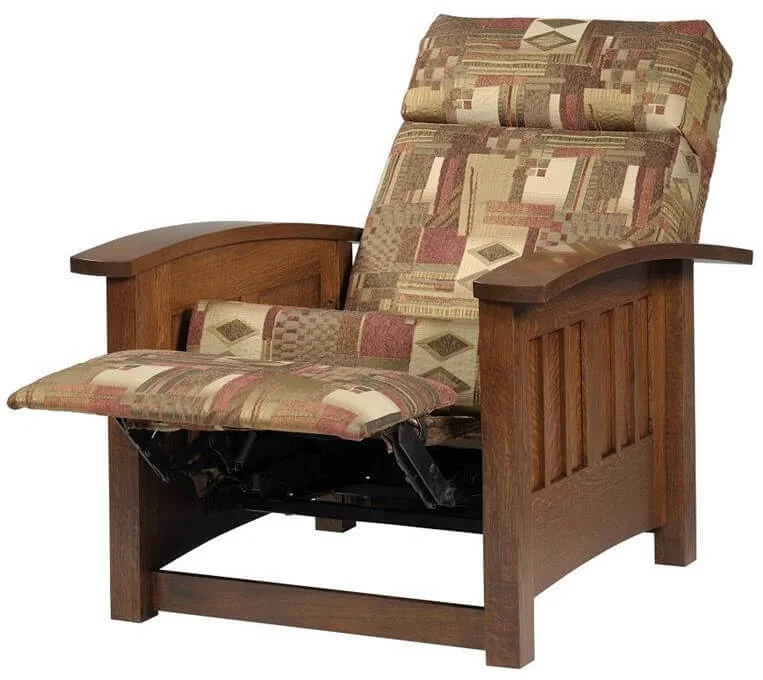 Upholstered Mission Recliner