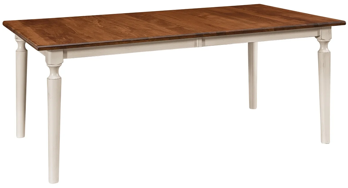 Austell Farmhouse Dining Table - country style and modern