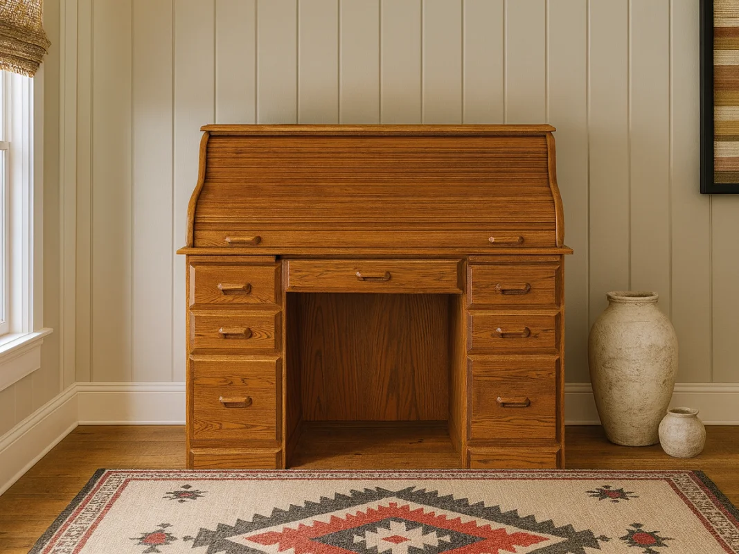 Author's Roll Top Desk