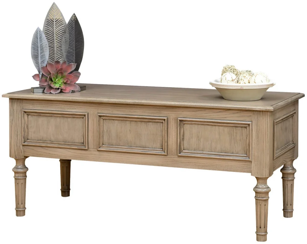 Finished Paneled Desk Back