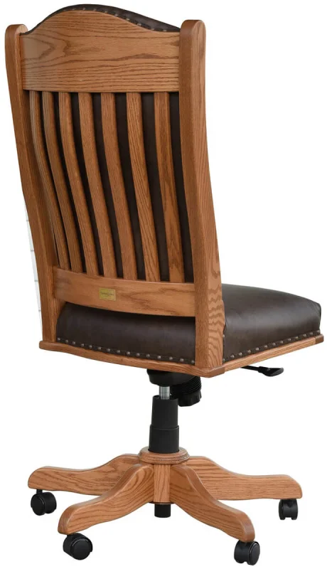 Hardwood Slatted Back