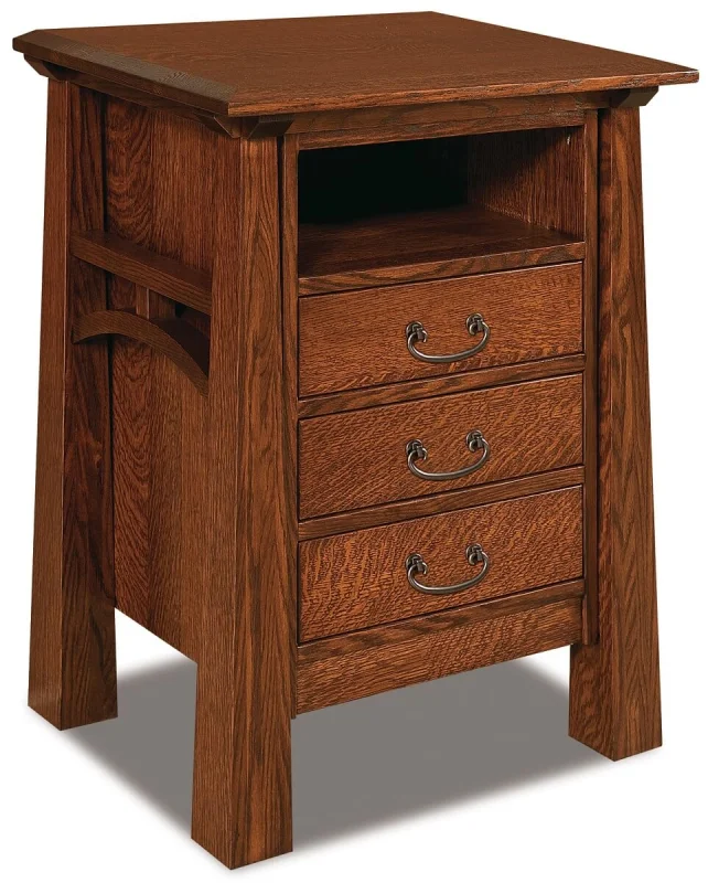 Bellevue Solid Wood Amish Nightstand