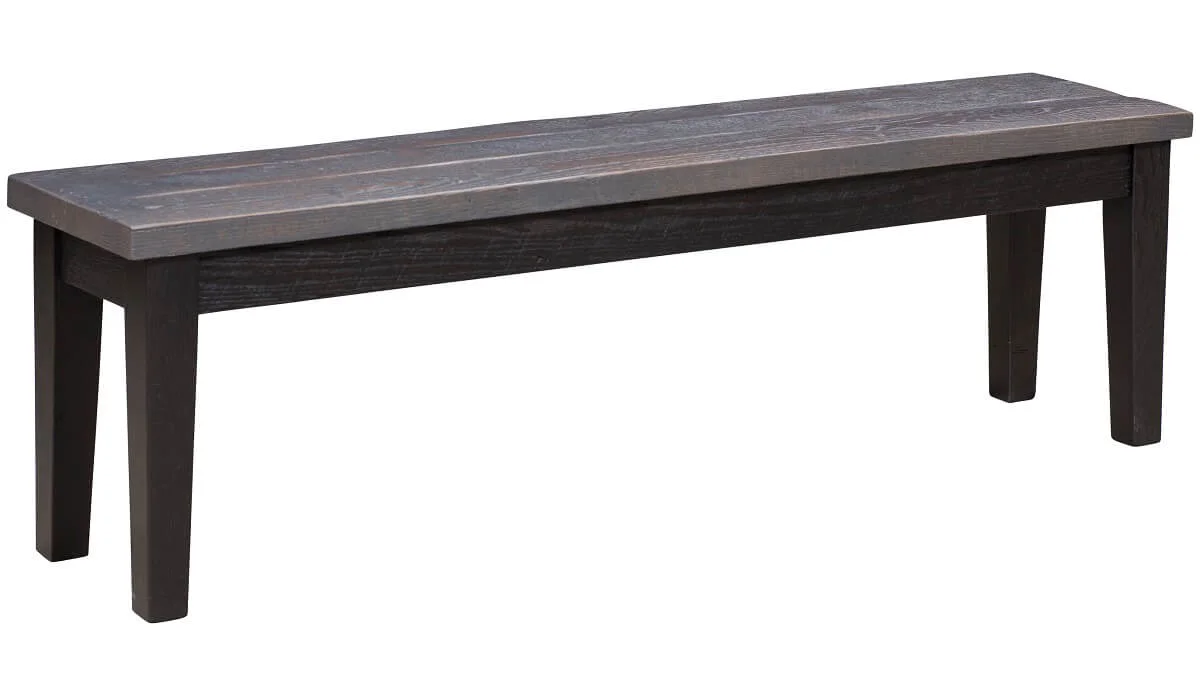 Two Tone Barnwood Bench