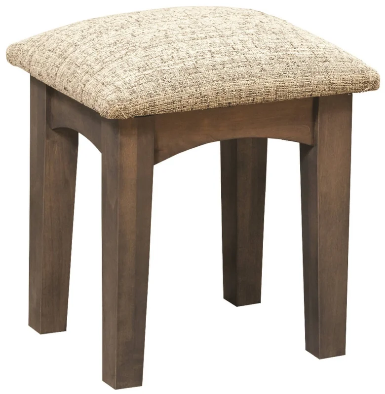 Brown Maple Vanity Bench