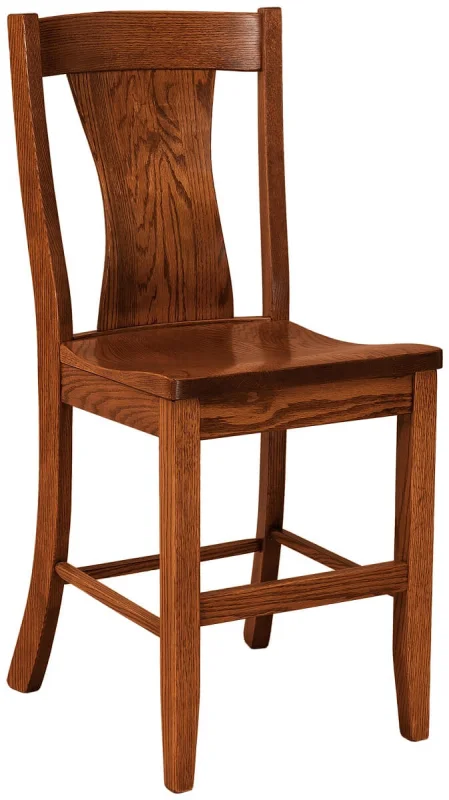Briggs Pub Stool in Oak