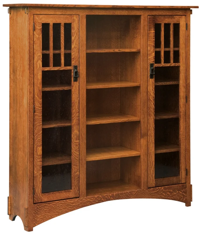 Hardwood Mission Bookcase