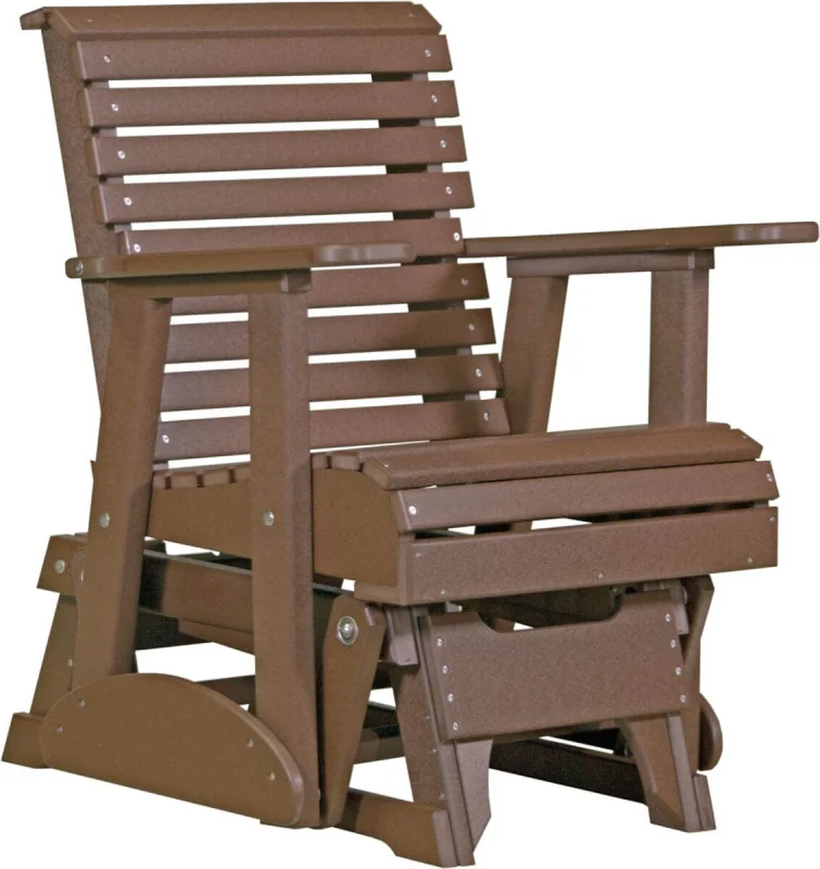 Chestnut Brown Cape Lookout Patio Glider