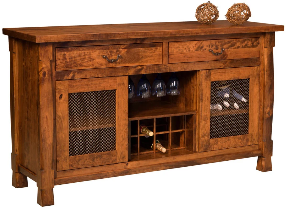 Rustic Cherry Carnaby Street Wine Buffet