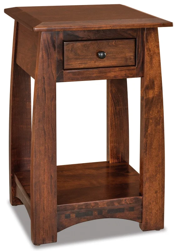 Castle Rock Narrow Open Nightstand