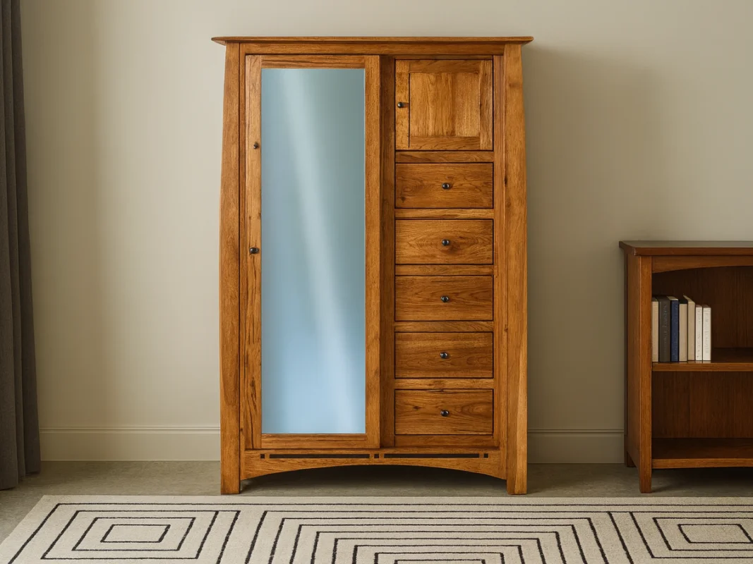 Castle Rock Sliding Door Armoire